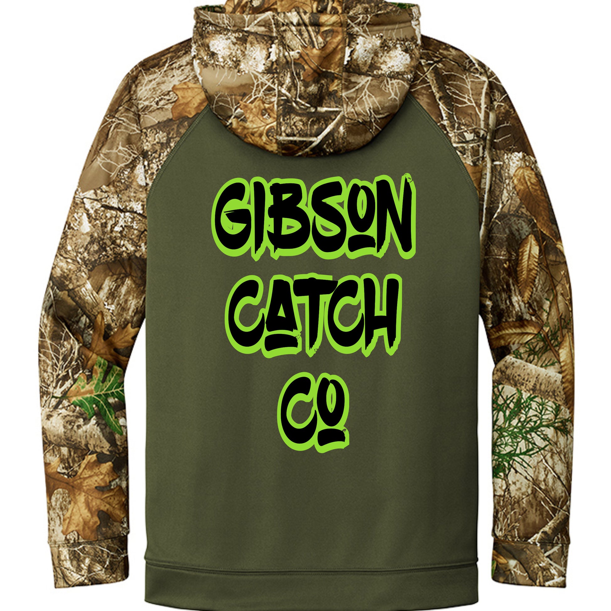 Olive Drab Green/ Realtree Edge - BACK